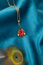 Load image into Gallery viewer, Vintage 9ct Gold Synthetic Red Stone. Delross Design Jeweller, Brisbane Jeweller, Chermside Jeweller, Custom Jewellery