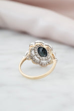 Load image into Gallery viewer, 18ct Antique Sapphire & Diamond Ring