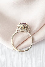Load image into Gallery viewer, 18ct Umbalite Garnet & Diamond Ring Delross Design Jewellers
