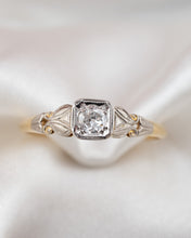 Load image into Gallery viewer, Antique 18ct Gold & Platinum Old European Cut Diamond Ring
