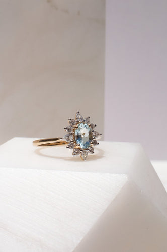 Delross Design Jeweller, Brisbane Jeweller, Chermside Jeweller, Custom Jewellery, 9ct Gold Aquamarine Ring