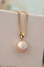 Load image into Gallery viewer, 9ct Gold Freshwater Natural Pink Pearl Pendant, Delross Design Jeweller, Brisbane Jeweller, Chermside Jeweller, Custom Jewellery