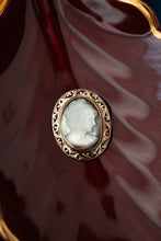 Load image into Gallery viewer, 9ct Rose Gold Vintage Shell Cameo Brooch. Delross Design Jeweller, Brisbane Jeweller, Chermside Jeweller, Custom Jewellery