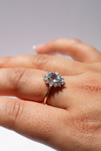 Load image into Gallery viewer, Delross Design Jeweller, Brisbane Jeweller, Chermside Jeweller, Custom Jewellery, 9ct Gold Aquamarine Ring