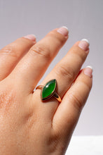 Load image into Gallery viewer, Delross Design Jeweller, Brisbane Jeweller, Chermside Jeweller, Custom Jewellery, 9ct Rose Gold Jade Ring