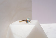 Load image into Gallery viewer, Delross Design Jeweller, Brisbane Jeweller, Chermside Jeweller, Custom Jewellery, 9ct Gold Aquamarine Ring