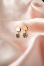 Load image into Gallery viewer, 9ct Gold Natural Smokey Quartz Stud Drop Earrings, Delross Design Jeweller, Brisbane Jeweller, Chermside Jeweller, Custom Jewellery