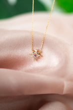 Load image into Gallery viewer, 14ct Gold White & Pink Sapphire Necklace,  Delross Design Jeweller, Brisbane Jeweller, Chermside Jeweller, Custom Jewellery