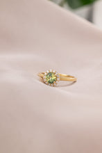 Load image into Gallery viewer, 18ct Gold Australian Parti Sapphire & Diamond TDW 0.14ct Ring,  Delross Design Jewellers, Brisbane Jewellers, Custom Brisbane Jewellers, Brisbane Jewellery Repairs, Chermside West Jewellers