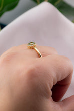 Load image into Gallery viewer, 18ct Gold Australian Parti Sapphire & Diamond TDW 0.14ct Ring,  Delross Design Jewellers, Brisbane Jewellers, Custom Brisbane Jewellers, Brisbane Jewellery Repairs, Chermside West Jewellers