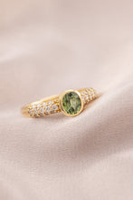 Load image into Gallery viewer, 18ct Yellow Gold Parti Sapphire & Diamond 1.31ct TDW Ring,  Delross Design Jewellers, Brisbane Jewellers, Custom Brisbane Jewellers, Brisbane Jewellery Repairs, Chermside West Jewellers