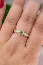 Load image into Gallery viewer, 18ct Yellow Gold Parti Sapphire & Diamond 1.31ct TDW Ring,  Delross Design Jewellers, Brisbane Jewellers, Custom Brisbane Jewellers, Brisbane Jewellery Repairs, Chermside West Jewellers