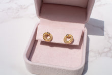 Load image into Gallery viewer, 9ct Gold Diamond Stud Earrings 0.17ct TDW