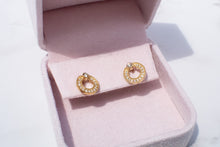 Load image into Gallery viewer, 9ct Gold Diamond Stud Earrings 0.17ct TDW
