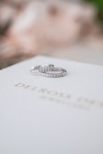 Load image into Gallery viewer, 18ct White Gold TDW 0.18ct Diamond Huggie Earrings, Delross Design Jeweller, Brisbane Jeweller, Chermside Jeweller, Custom Jewellery