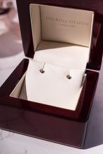 Load image into Gallery viewer, 9ct Gold TDW 0.06ct Diamond Stud Earrings,Delross Design Jeweller, Brisbane Jeweller, Chermside Jeweller, Custom Jewellery