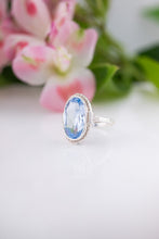Load image into Gallery viewer, 935 Silver Vintage Blue Synthetic Spinel Ring, 
Delross Design Jewellers, Brisbane Jewellers, Custom Brisbane Jewellers, Brisbane Jewellery Repairs, Chermside West Jewellers