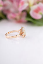 Load image into Gallery viewer, 14ct Gold Vintage Opal & Diamond Ring, 
Delross Design Jewellers, Brisbane Jewellers, Custom Brisbane Jewellers, Brisbane Jewellery Repairs, Chermside West Jewellers