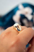 Load image into Gallery viewer, 9ct Vintage Gold Handmade 2.00ct Solid Opal Ring, Delross Design Jewellers, Brisbane Jewellers, Chermside, Chermside Jewellers