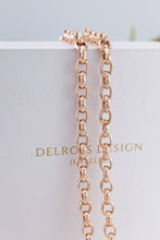 Load image into Gallery viewer, 9ct Rose Gold Belcher Chain, Delross Design Jewellers, Brisbane Jewellers, Custom Brisbane Jewellers, Brisbane Jewellery Repairs, Chermside West Jewellers