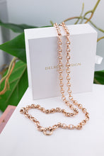 Load image into Gallery viewer, 9ct Rose Gold Belcher Chain, Delross Design Jewellers, Brisbane Jewellers, Custom Brisbane Jewellers, Brisbane Jewellery Repairs, Chermside West Jewellers