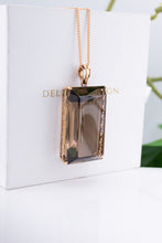Load image into Gallery viewer, 14ct Rose Gold 87ct Natural Smokey Quartz Pendant,  
Delross Design Jewellers, Brisbane Jewellers, Custom Brisbane Jewellers, Brisbane Jewellery Repairs, Chermside West Jewellers