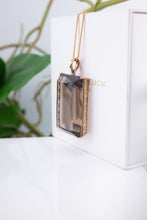 Load image into Gallery viewer, 14ct Rose Gold 87ct Natural Smokey Quartz Pendant,  
Delross Design Jewellers, Brisbane Jewellers, Custom Brisbane Jewellers, Brisbane Jewellery Repairs, Chermside West Jewellers