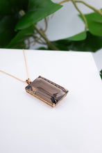 Load image into Gallery viewer, 14ct Rose Gold 87ct Natural Smokey Quartz Pendant,  
Delross Design Jewellers, Brisbane Jewellers, Custom Brisbane Jewellers, Brisbane Jewellery Repairs, Chermside West Jewellers