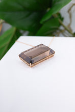 Load image into Gallery viewer, 14ct Rose Gold 87ct Natural Smokey Quartz Pendant,  
Delross Design Jewellers, Brisbane Jewellers, Custom Brisbane Jewellers, Brisbane Jewellery Repairs, Chermside West Jewellers