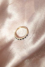 Load image into Gallery viewer, 9ct Gold Sapphire & Diamond Ring 0.15ct TDW, Delross Design Jewellers, Chermside West Jewellers, Custom Jewellers, Brisbane Jewellers