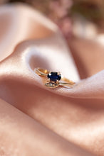 Load image into Gallery viewer, 9ct Gold Sapphire & Diamond Ring, Delross Design Jewellers, Chermside West Jewellers, Brisbane Jewellers, Custom Jewellers
