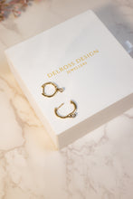 Load image into Gallery viewer, 9ct Gold Diamond Huggies 0.15ct TDW, Delross Design Jewellers, Brisbane Jewellers, Chermside West Jewellers, Custom Jewellers