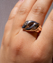 Load image into Gallery viewer, 9ct Rose Gold Antique Serpent Ring