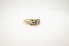 Load image into Gallery viewer, 18ct Gold Vintage Diamond Heart Ring 0.08ct TDW, Delross Design Jewllers, Brisbane Jewellers, Chermside West Jewellers, Custom Jewellers