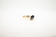 Load image into Gallery viewer, 9ct Gold Sapphire & Diamond Ring, Delross Design Jewellers, Chermside West Jewellers, Brisbane Jewellers, Custom Jewellers
