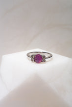 Load image into Gallery viewer, Delross Design Jeweller, Brisbane Jeweller, Chermside Jeweller, Custom Jewellery, Star Ruby White Gold 18ct, Diamond