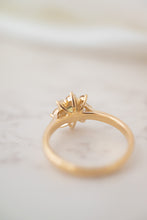 Load image into Gallery viewer, 9ct Gold 0.43ct Australian Parti Sapphire & Diamond Ring TDW 0.40ct, 
Delross Design Jewellers, Brisbane Jewellers, Custom Brisbane Jewellers, Brisbane Jewellery Repairs, Chermside West Jewellers