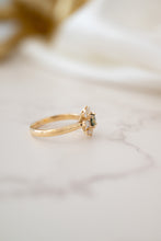 Load image into Gallery viewer, 9ct Gold 0.43ct Australian Parti Sapphire & Diamond Ring TDW 0.40ct, 
Delross Design Jewellers, Brisbane Jewellers, Custom Brisbane Jewellers, Brisbane Jewellery Repairs, Chermside West Jewellers