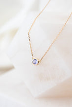 Load image into Gallery viewer, 9ct Gold 0.23ct Tanzanite Drop Necklace, 
Delross Design Jewellers, Brisbane Jewellers, Custom Brisbane Jewellers, Brisbane Jewellery Repairs, Chermside West Jewellers