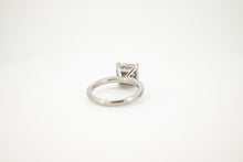 Load image into Gallery viewer, Platinum Moissanite Ring 3.26ct TW, Delross Design Jewellers, Chermside West Jewellers, Brisbane Custom Jewellers.