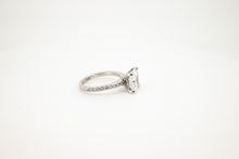 Load image into Gallery viewer, Platinum Moissanite Ring 3.26ct TW, Delross Design Jewellers, Chermside West Jewellers, Brisbane Custom Jewellers.