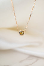 Load image into Gallery viewer, 9ct Gold 0.35ct Australian Yellow Sapphire Drop Necklace, 
Delross Design Jewellers, Brisbane Jewellers, Custom Brisbane Jewellers, Brisbane Jewellery Repairs, Chermside West Jewellers