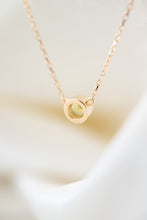 Load image into Gallery viewer, 9ct Gold 0.35ct Australian Yellow Sapphire Drop Necklace, 
Delross Design Jewellers, Brisbane Jewellers, Custom Brisbane Jewellers, Brisbane Jewellery Repairs, Chermside West Jewellers
