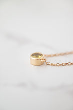 Load image into Gallery viewer, 9ct Gold 0.35ct Australian Yellow Sapphire Drop Necklace, 
Delross Design Jewellers, Brisbane Jewellers, Custom Brisbane Jewellers, Brisbane Jewellery Repairs, Chermside West Jewellers