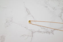 Load image into Gallery viewer, 9ct Gold 0.35ct Australian Yellow Sapphire Drop Necklace, 
Delross Design Jewellers, Brisbane Jewellers, Custom Brisbane Jewellers, Brisbane Jewellery Repairs, Chermside West Jewellers