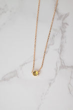 Load image into Gallery viewer, 9ct Gold 0.35ct Australian Yellow Sapphire Drop Necklace, 
Delross Design Jewellers, Brisbane Jewellers, Custom Brisbane Jewellers, Brisbane Jewellery Repairs, Chermside West Jewellers