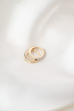 Load image into Gallery viewer, 9ct Gold Diamond Huggie Earrings TDW 0.09ct, 
Delross Design Jewellers, Brisbane Jewellers, Custom Brisbane Jewellers, Brisbane Jewellery Repairs, Chermside West Jewellers