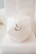 Load image into Gallery viewer, 925 Sterling Silver Georg Jensen Double Heart Pendant, Delross Design Jewellers, Brisbane Jewellers, Custom Brisbane Jewellers, Brisbane Jewellery Repairs, Chermside West Jewellers