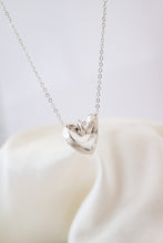 Load image into Gallery viewer, 925 Sterling Silver Georg Jensen Double Heart Pendant, Delross Design Jewellers, Brisbane Jewellers, Custom Brisbane Jewellers, Brisbane Jewellery Repairs, Chermside West Jewellers