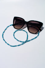 Load image into Gallery viewer, Delross Design Jeweller, Brisbane Jeweller, Chermside Jeweller, Custom Jewellery, Glasses Strand, Blue Sponge Agate, Green Agate